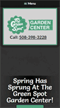Mobile Screenshot of greenspotgardenctr.com